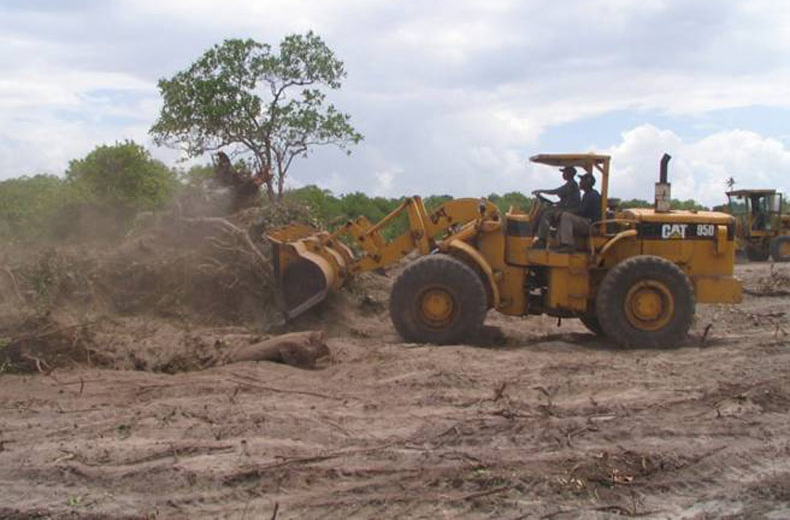 Het bouwrijp maken is gestart