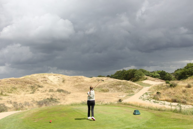 Dreigende regenwolken