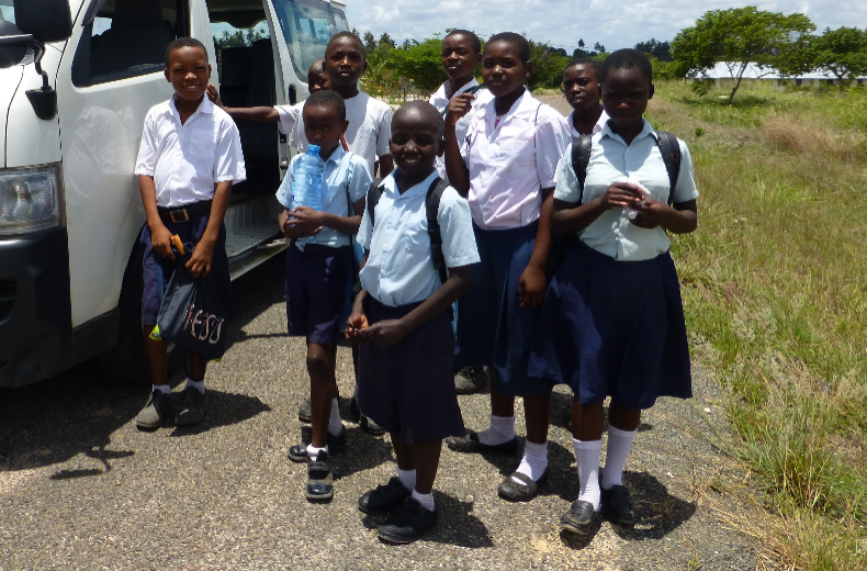 De school gaat beginnen