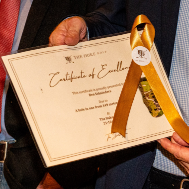 Certificate of Excellence